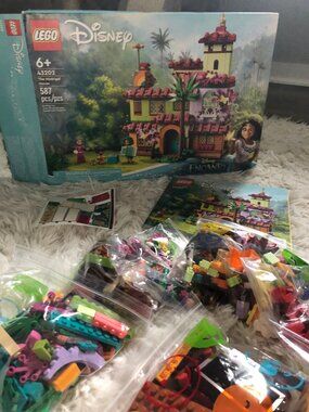 Disney Lego Madrigal House Mirabel Encanto Princess Box Instructions EUC